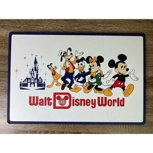 Walt Disney World‎ 2023 Map Board 50th Anniversary Celebration Decor Parks 17x11